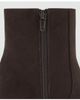 MANGO MANGO Pointed Toe Faux Leather Ankle Boot - 3