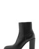MANGO MANGO Pointed Toe Leather Bootie - 2