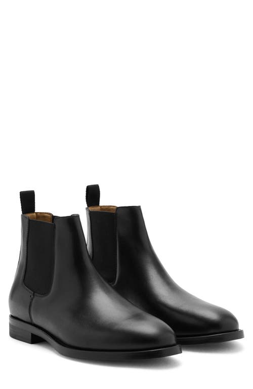 MANGO MANGO Polished Leather Chelsea Boot