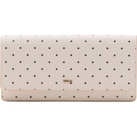 MANGO MANGO Polka Dot Faux Leather Flap Wallet