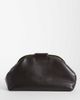Mango Mango pouch clutch purse in chocolate-Brown - 4