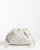 Mango Mango pouch cosmetic bag in check print-Neutral - 1