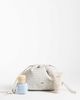 Mango Mango pouch cosmetic bag in check print-Neutral - 4