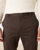 Mango Mango premium tailored pants in deep brown - 4