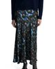 MANGO MANGO Print Satin Maxi Skirt - 1