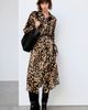 MANGO MANGO Printed Belted Long Sleeve Shirtdress - 2
