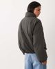 Mango Mango puffer jacket with mandarin buttons in gray - 4