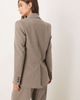 Mango Mango Puglia tailored double breasted blazer in gray - part of a set - 4