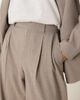 Mango Mango Puglia tailored flared pants in gray - part of a set - 3