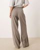 Mango Mango Puglia tailored flared pants in gray - part of a set - 4
