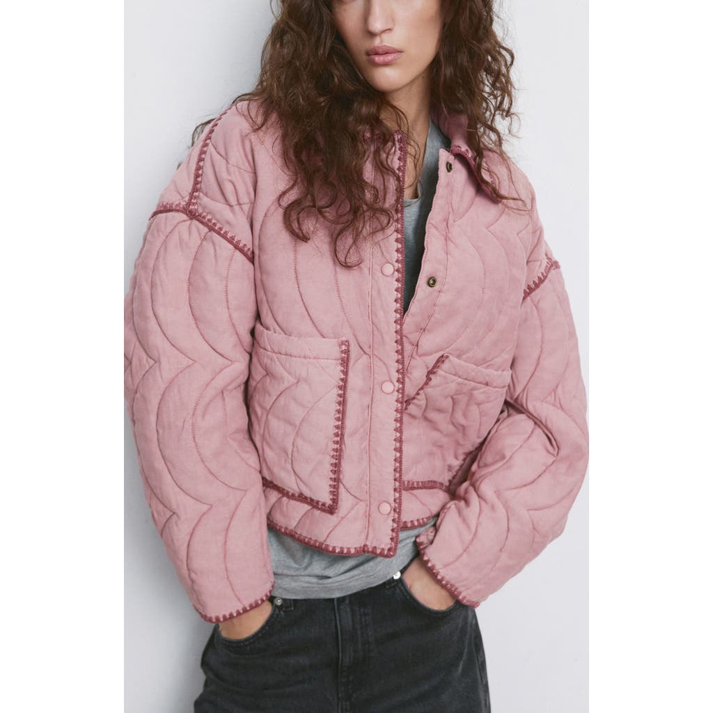 MANGO MANGO Quilted Jacket