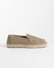 Mango Mango real leather espadrilles in stone-Neutral - 1