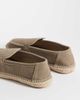 Mango Mango real leather espadrilles in stone-Neutral - 2