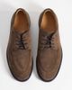 Mango Mango real leather lace up brogues in brown - 2