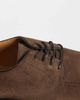 Mango Mango real leather lace up brogues in brown - 3