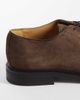 Mango Mango real leather lace up brogues in brown - 4