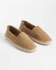 Mango Mango real suede summer shoes in brown - 2
