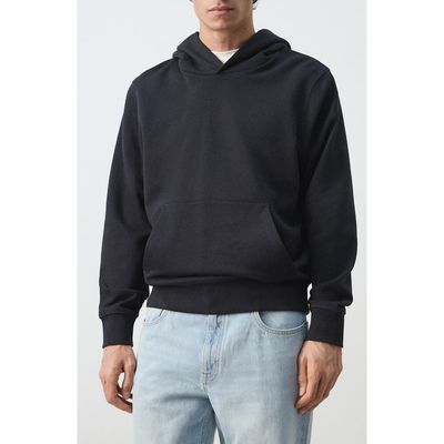 MANGO MANGO Regular Fit Cotton Fleece Hoodie