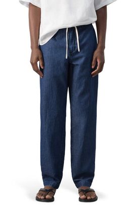 MANGO MANGO Regular Fit Drawstring Waist Jeans