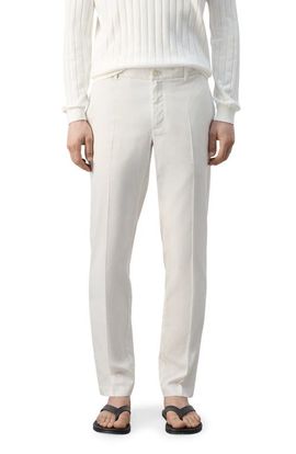 MANGO MANGO Regular Fit Pleat Front Pants