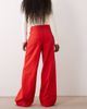 Mango Mango relaxed jeans in red - 2