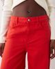 Mango Mango relaxed jeans in red - 4