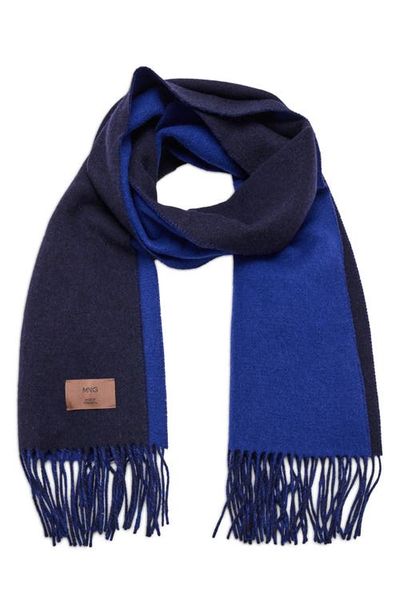 MANGO MANGO Reversible Wool Scarf