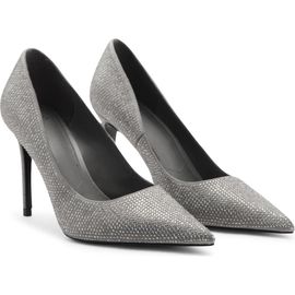 MANGO MANGO Rhinestone Heel Pump