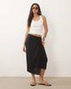 Mango Mango ribbed tank top with lace trim in white - 2