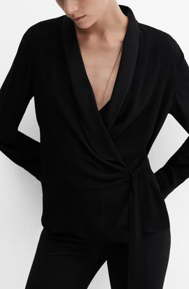 MANGO MANGO Rider Wrap Shirt