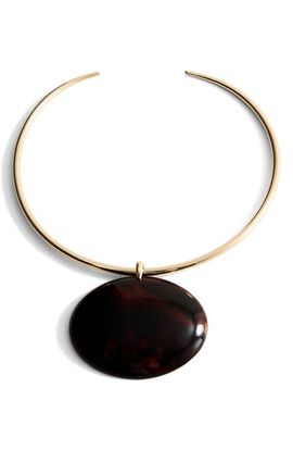 MANGO MANGO Rigid Pendant Necklace
