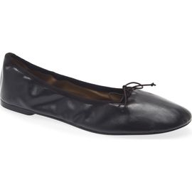 MANGO MANGO Rio Faux Leather Ballet Flat