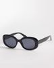 Mango Mango round sunglasses in black - 1