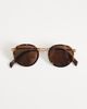 Mango Mango round sunglasses in tortoiseshell effect-Brown - 2