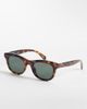 Mango Mango rounded glasses in black - 1