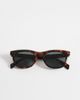 Mango Mango rounded glasses in black - 3