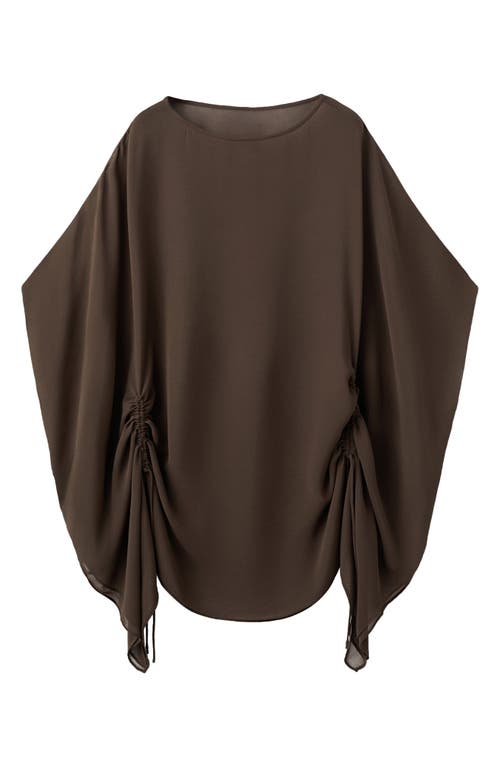 MANGO MANGO Ruched Caftan