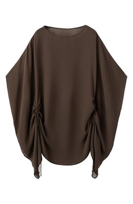 MANGO MANGO Ruched Caftan