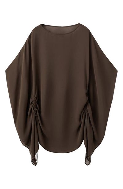 MANGO MANGO Ruched Caftan