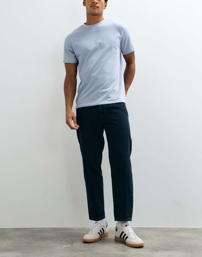 Mango Mango Sammy slim fit jeans in dark blue