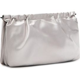 MANGO MANGO Satin Frame Clutch