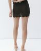 MANGO MANGO Scalloped Crochet Miniskirt - 2