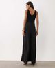 Mango Mango scoop neck sleeveless jumpsuit in black - 4