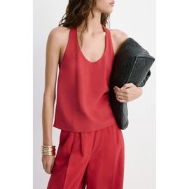 MANGO MANGO Scoop Neck Top