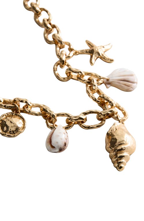 MANGO MANGO Sea Shell Charm Necklace