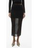 MANGO MANGO Semisheer Midi Skirt - 1