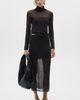 MANGO MANGO Semisheer Midi Skirt - 5
