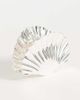 Mango Mango shell hair clip in silver - 1
