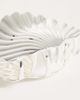 Mango Mango shell hair clip in silver - 2