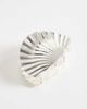 Mango Mango shell hair clip in silver - 3